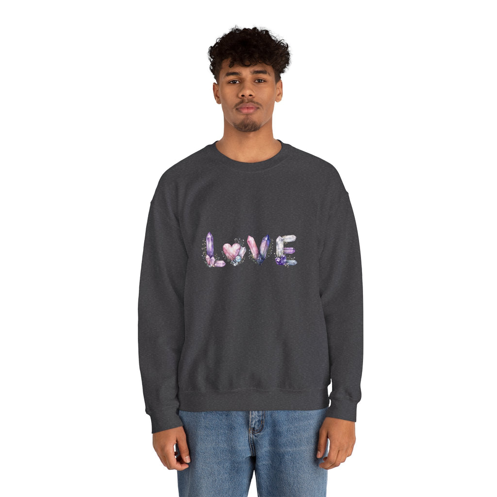 LOVE Crystal Letter Design