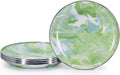 Golden Rabbit Enamelware Modern Monet Appetizer Plates - Set of 4