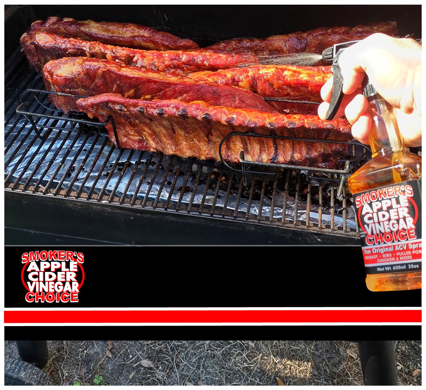 Smoker’s Choice Apple Cider Vinegar BBQ Spray – 20 oz