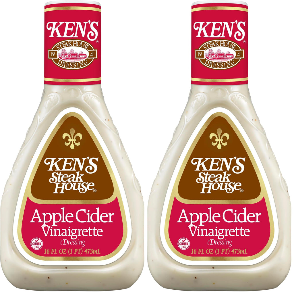 Ken’s Steak House Apple Cider Vinaigrette Dressing – 16 oz