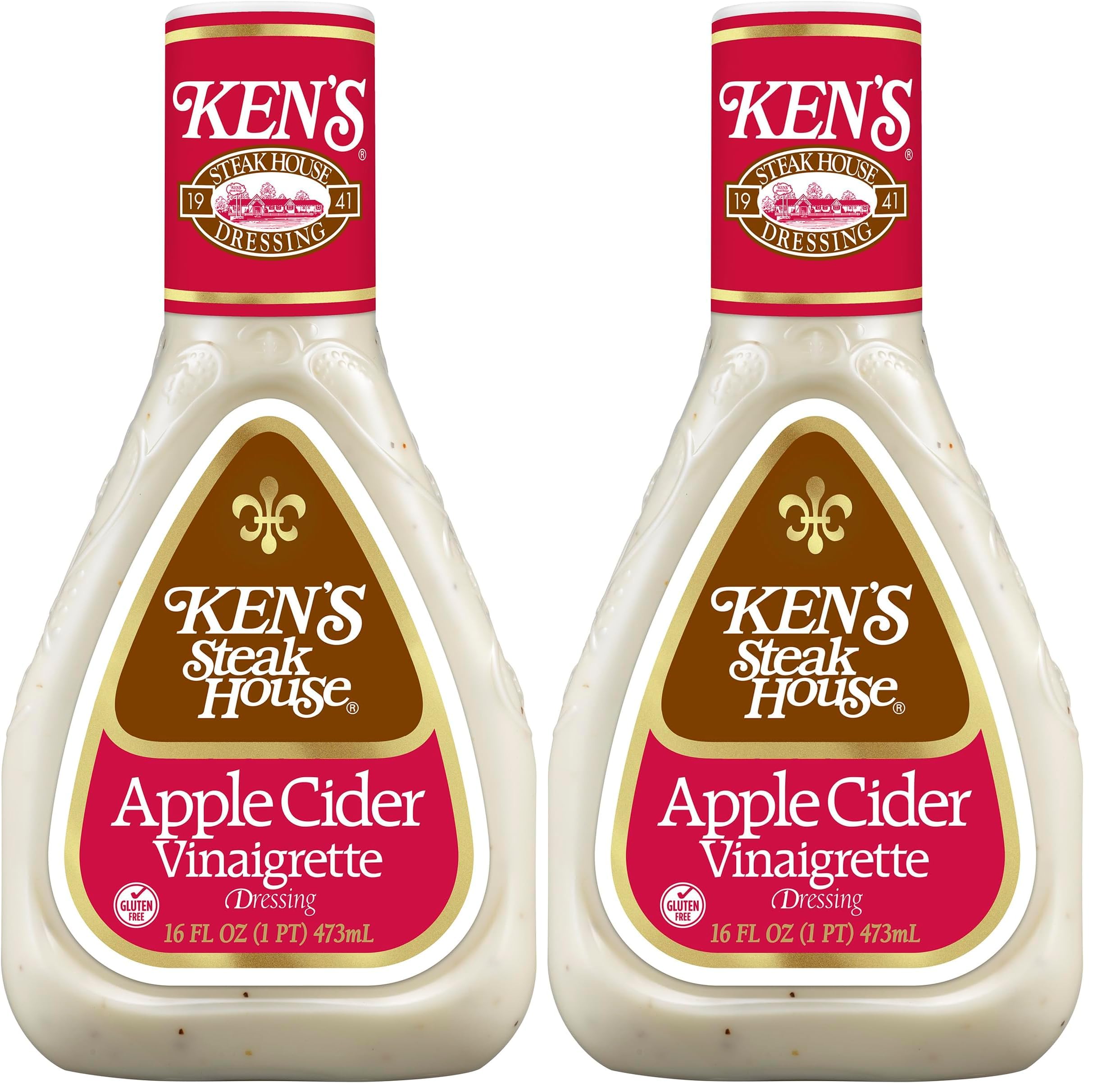 Ken’s Steak House Apple Cider Vinaigrette Dressing – 16 oz