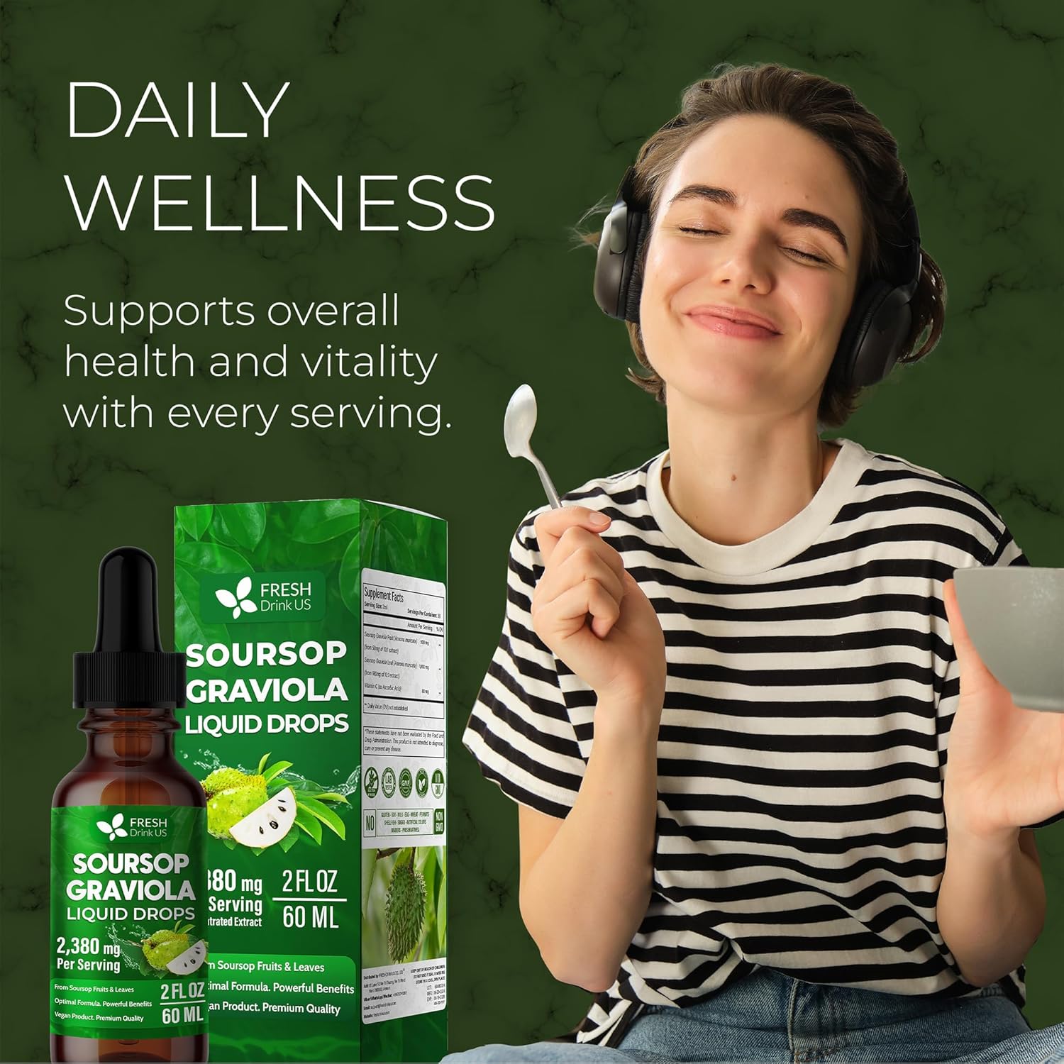 Premium Soursop Graviola Extract Liquid