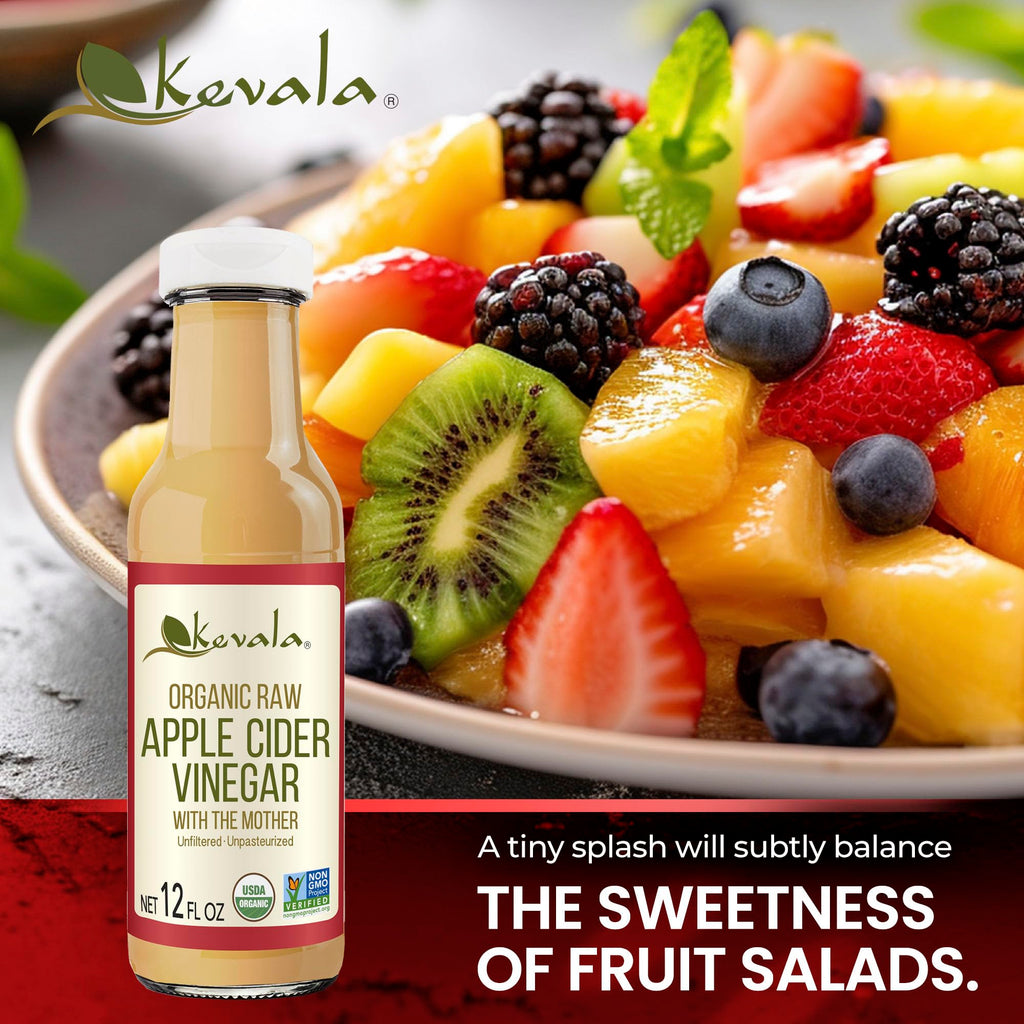 Kevala Organic Raw Apple Cider Vinegar with the Mother
