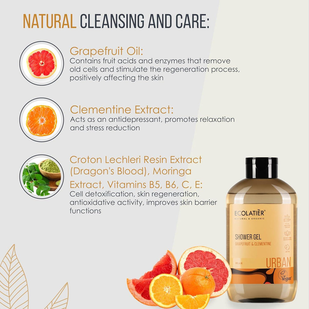 x-Shower Gel Grapefruit & Clementine