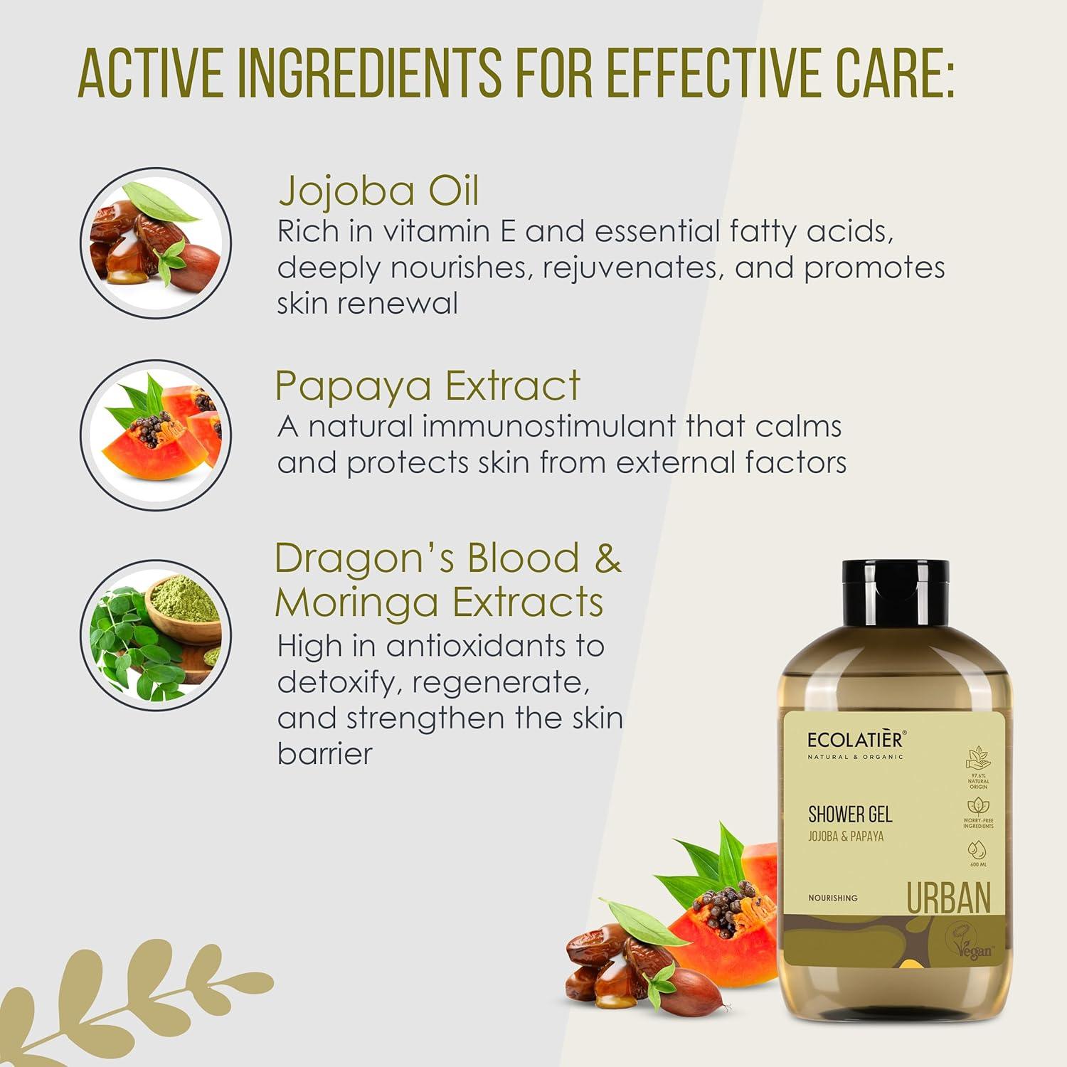 x-Shower Gel Jojoba & Papaya