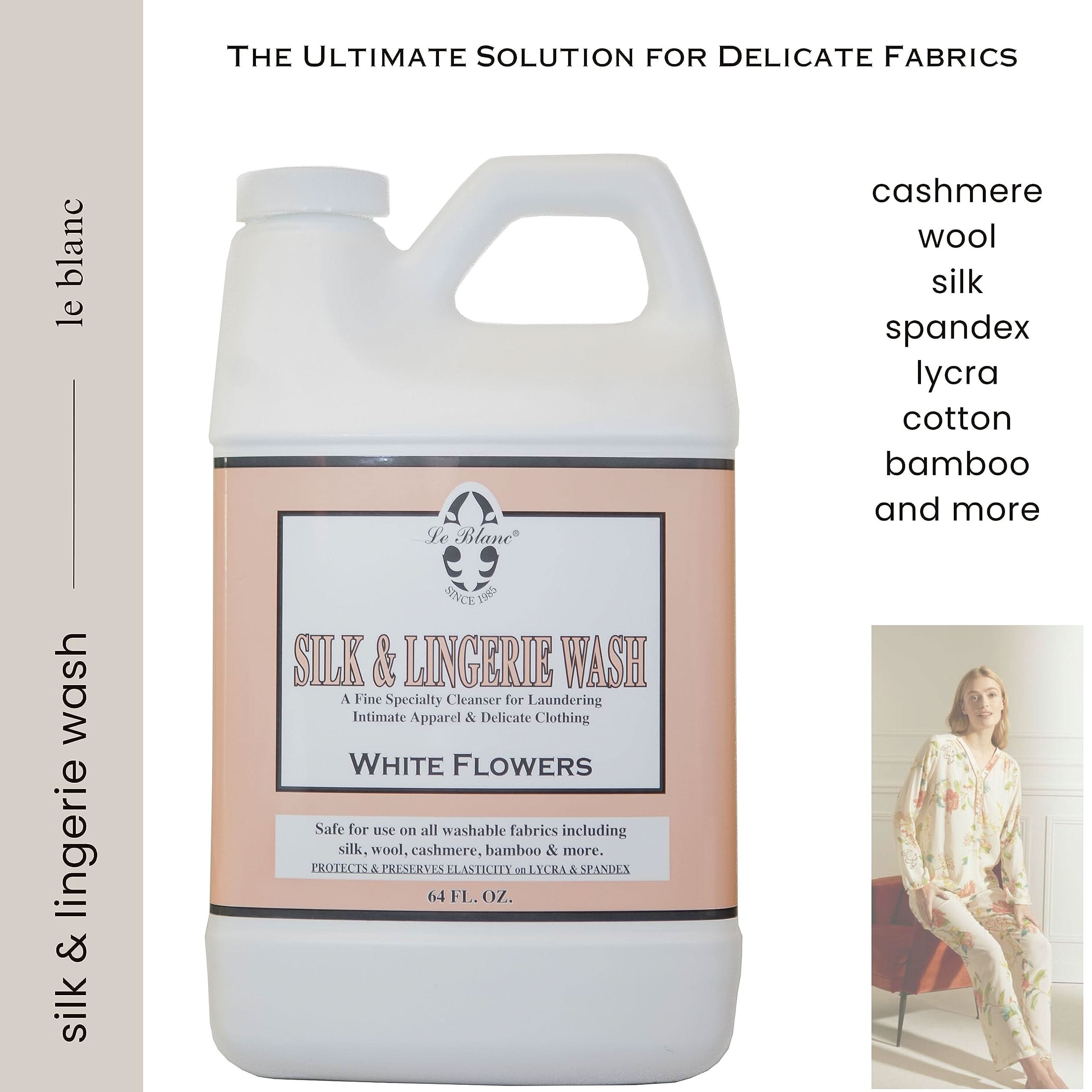 Le Blanc White Flowers Silk & Lingerie Wash 64 oz
