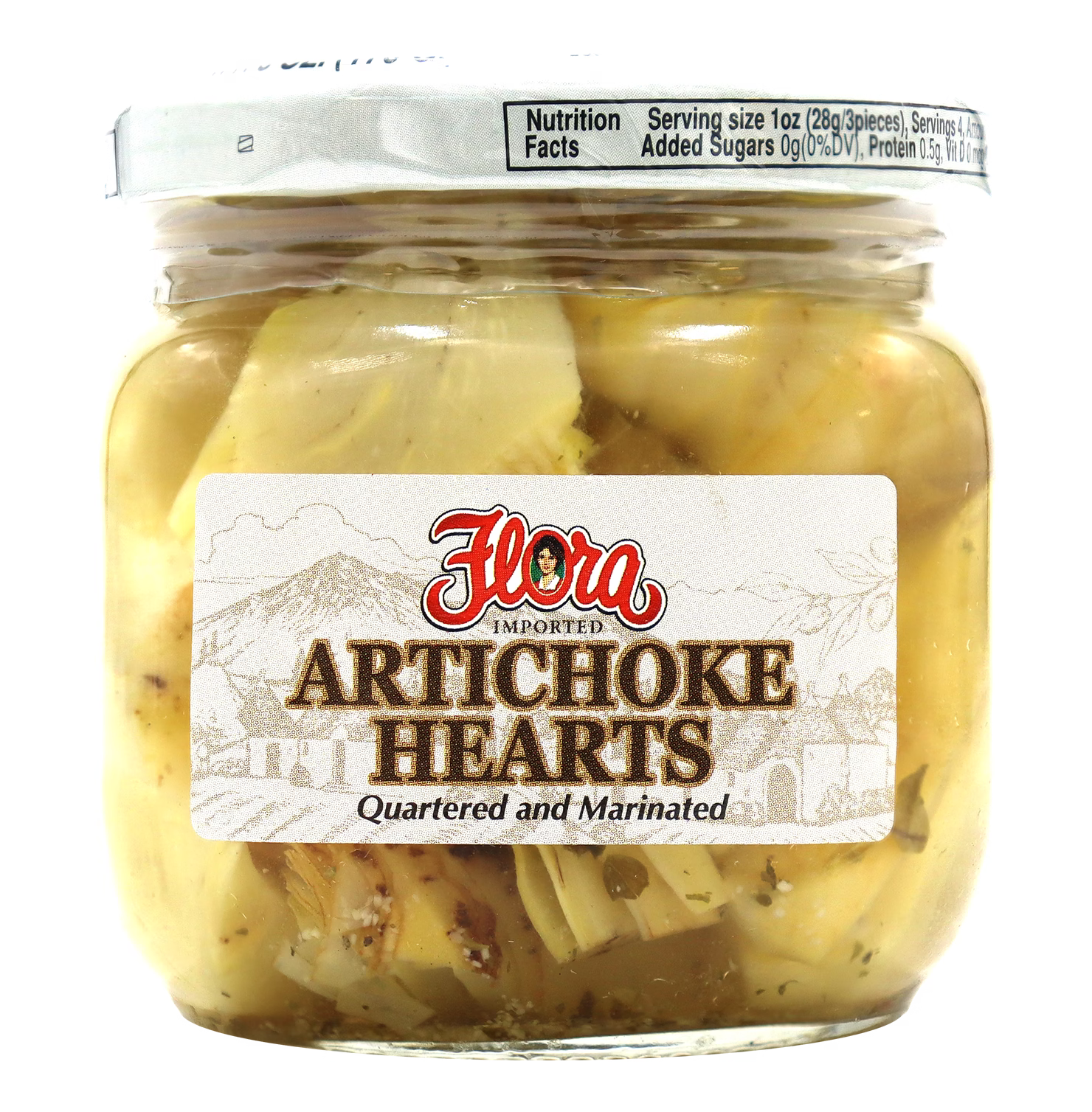 Artichoke Hearts - Quartered and Marinated - 6 oz