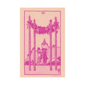 Four of Wands Tarot Card Poster by The Love Witch