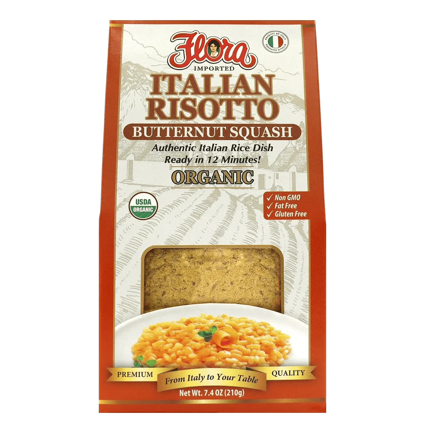 Italian Risotto - Butternut Squash Organic - 7.4 oz