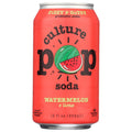 CULTURE POP: Watermelon Lime & Rosemary Probiotic Soda, 12 fo
