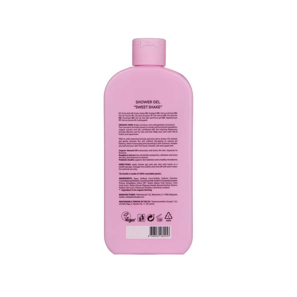 ORGANIC MIMI, SHOWER GEL SWEET SHAKE, 400 ml