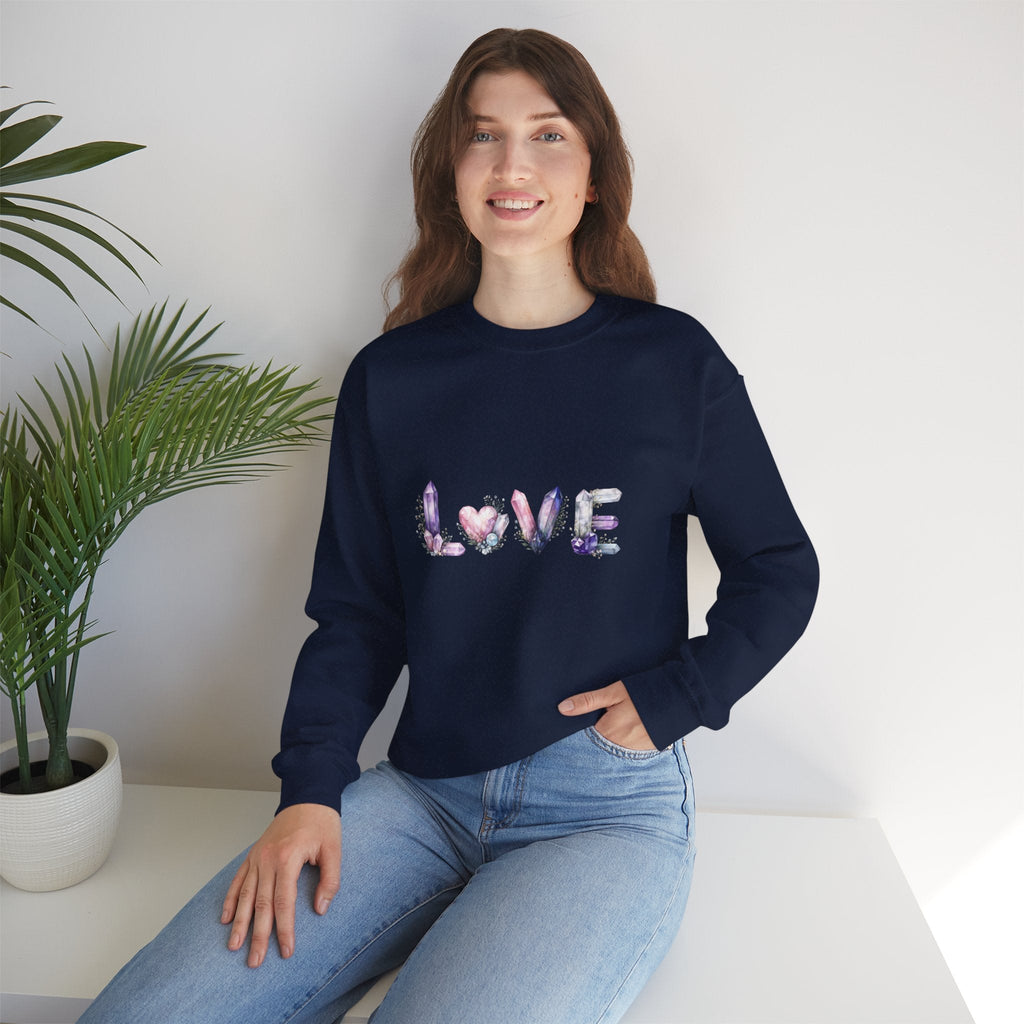 LOVE Crystal Letter Design