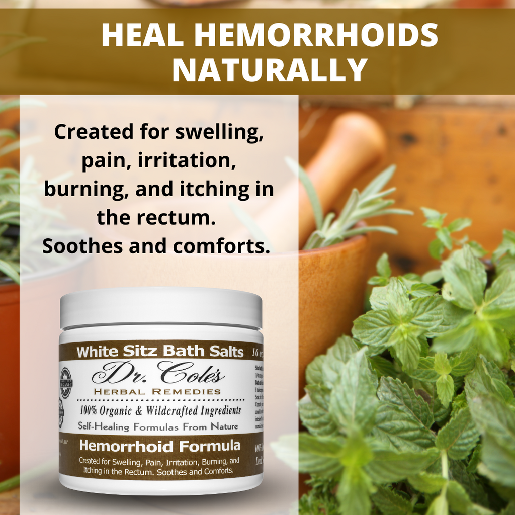 03 - Dr. Cole's Hemorrhoid Salts White
