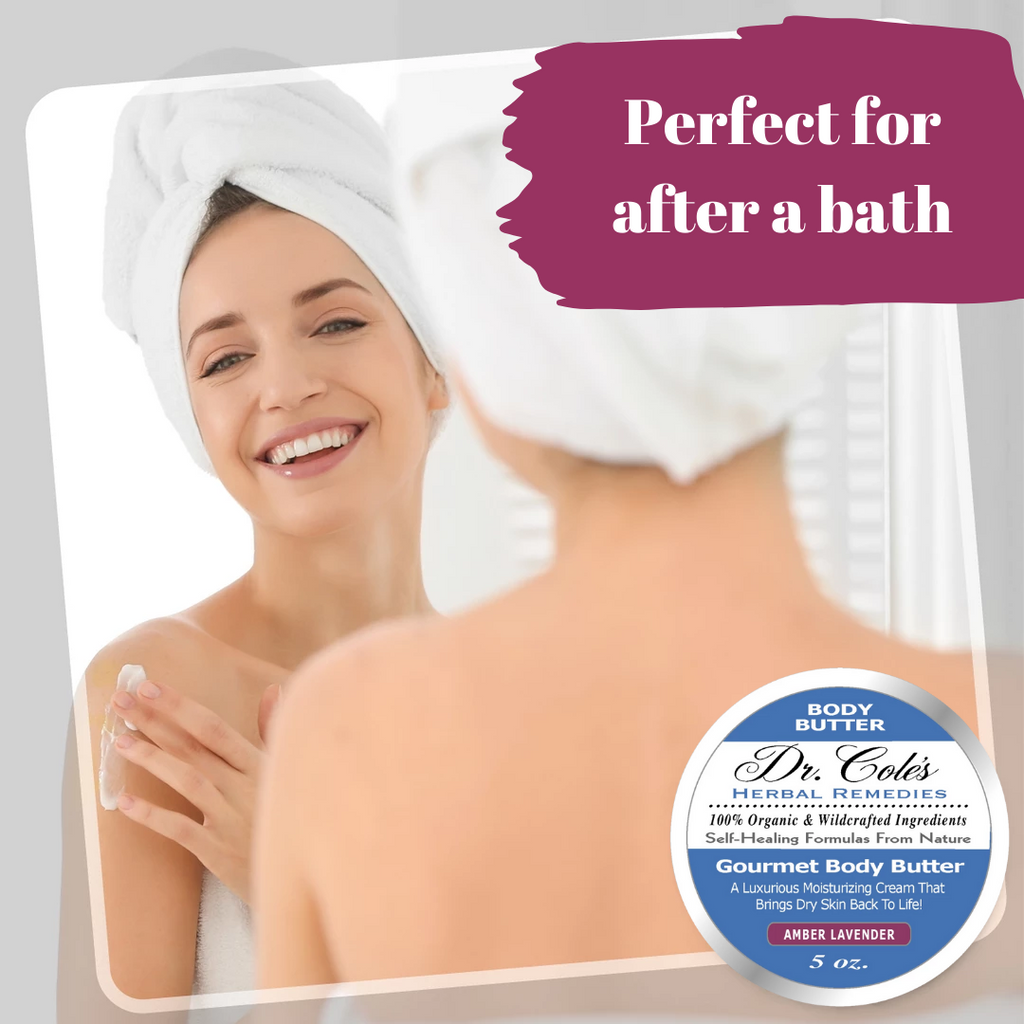 34 - Dr. Cole's Gourmet Body Butter - AMBER LAVENDER