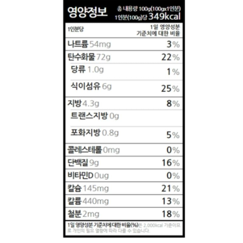 Pyeongchang Gondre Green Noodles (300g, 10.58oz)