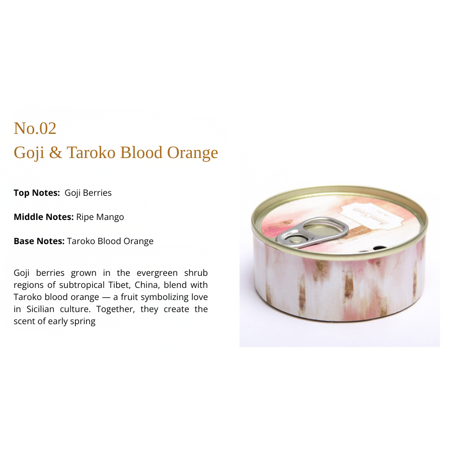 Vintage Canned Scented Candle, Handmade Soy Wax Candle with Light and Elegant Aroma, Clean and Low-Smoke Decorative Candle for Home Décor and Gift Giving