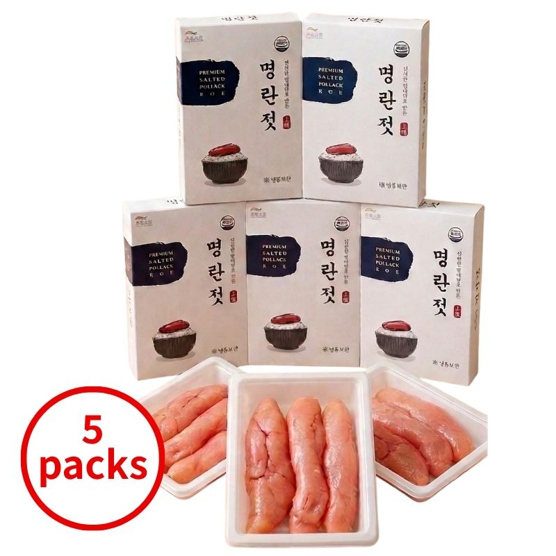 A Full Meal with Pollock Roe Set  ( 5 packs )