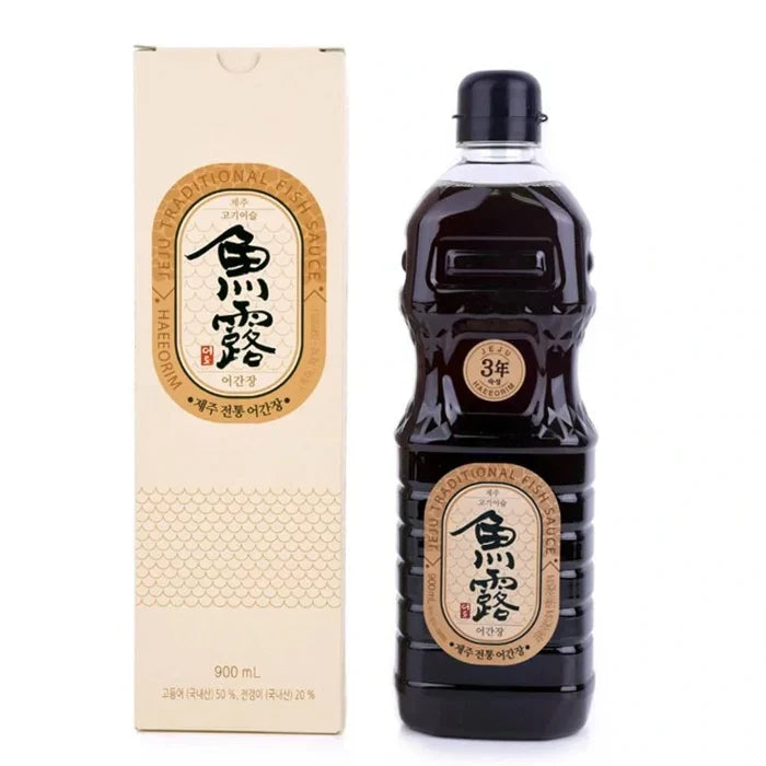 Jeju Traditional Fish Soy Sauce (900ml, 30.43fl oz)