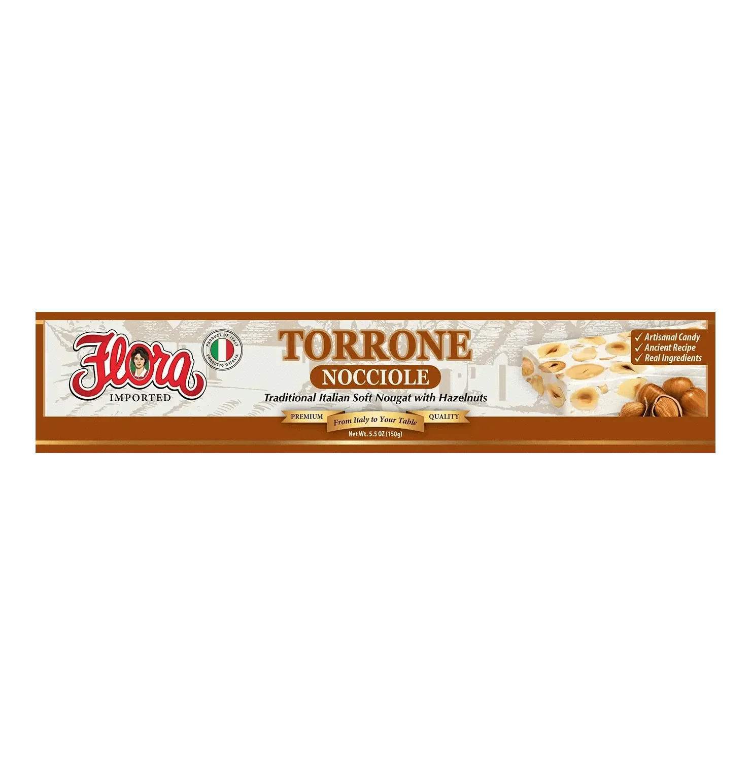 Torrone - Nocciolato - 5.53 oz