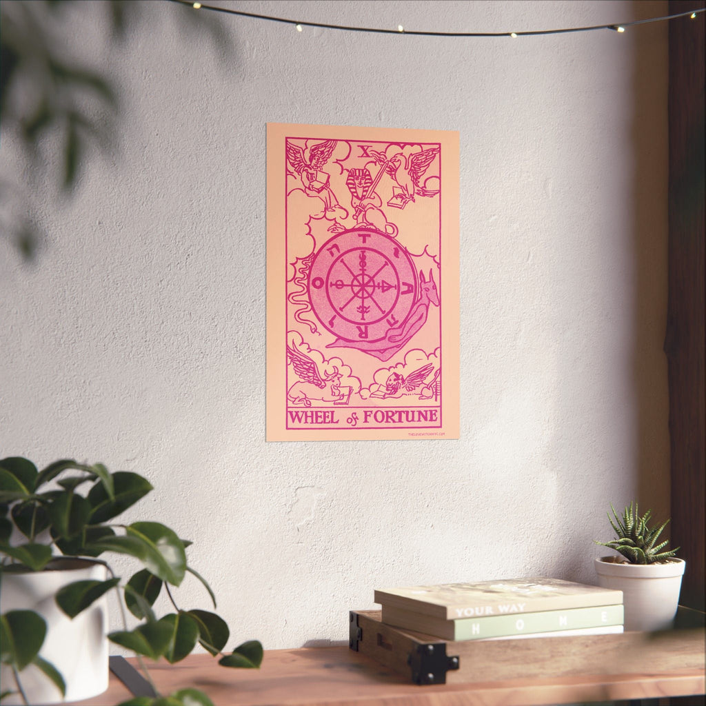 Wheel of Fortune Tarot Card Poster by The Love Witch