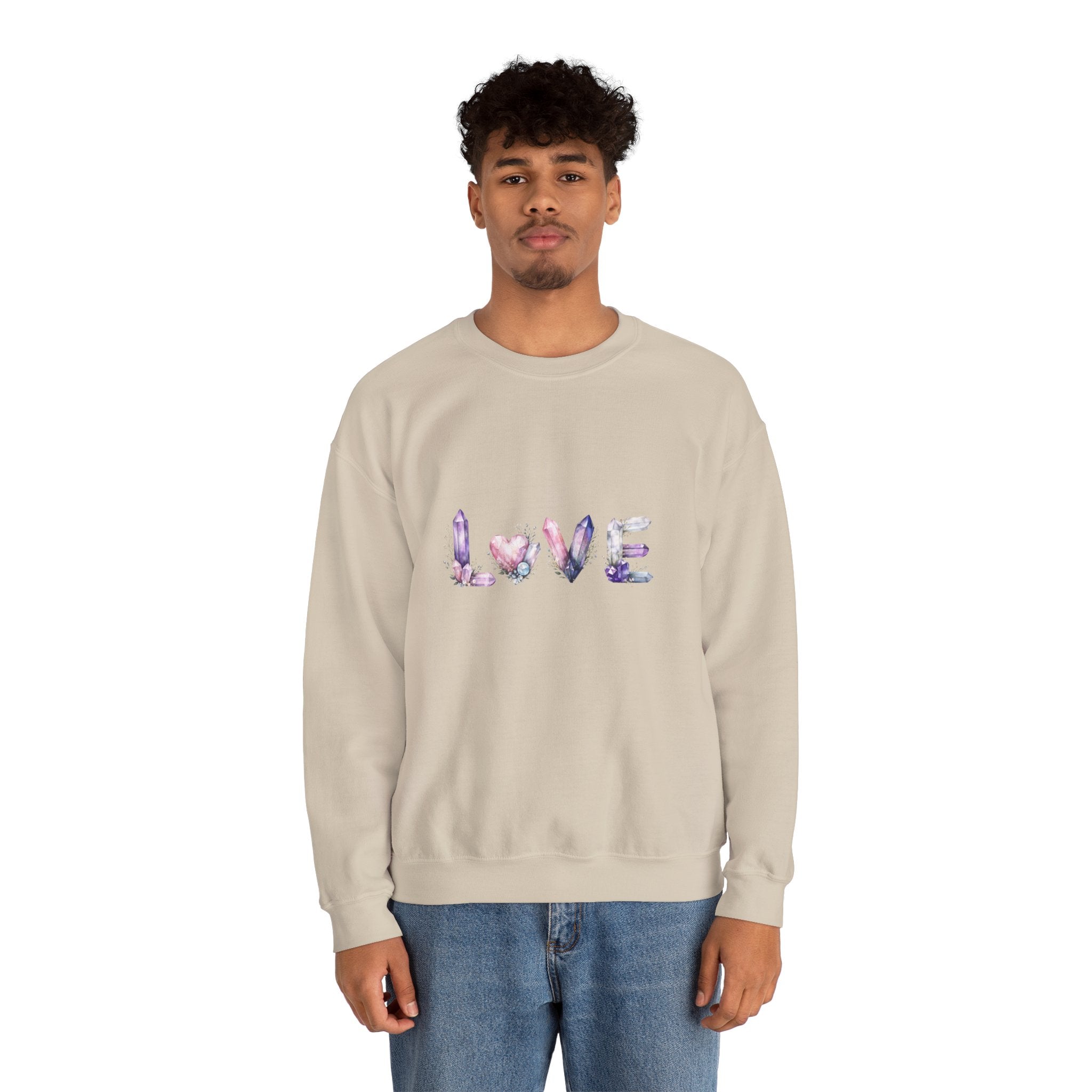 LOVE Crystal Letter Design