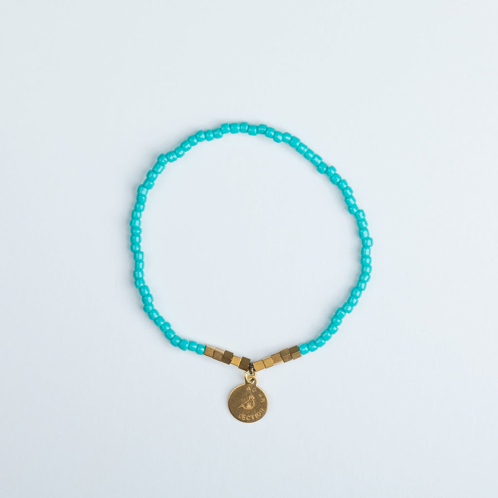 Iraqi Single Charm Beaded Bracelet