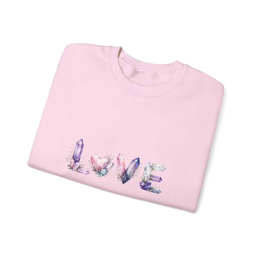LOVE Crystal Letter Design