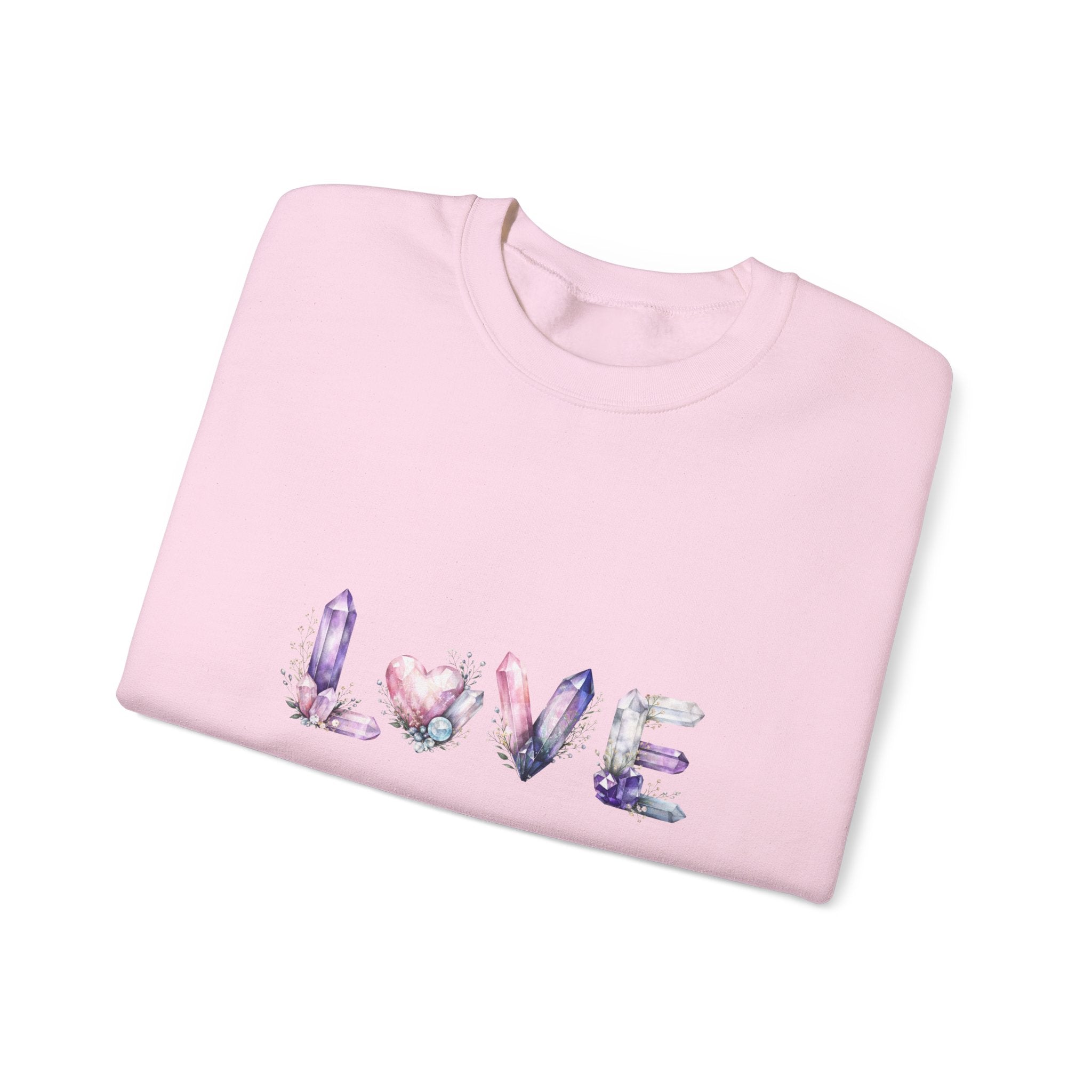 LOVE Crystal Letter Design