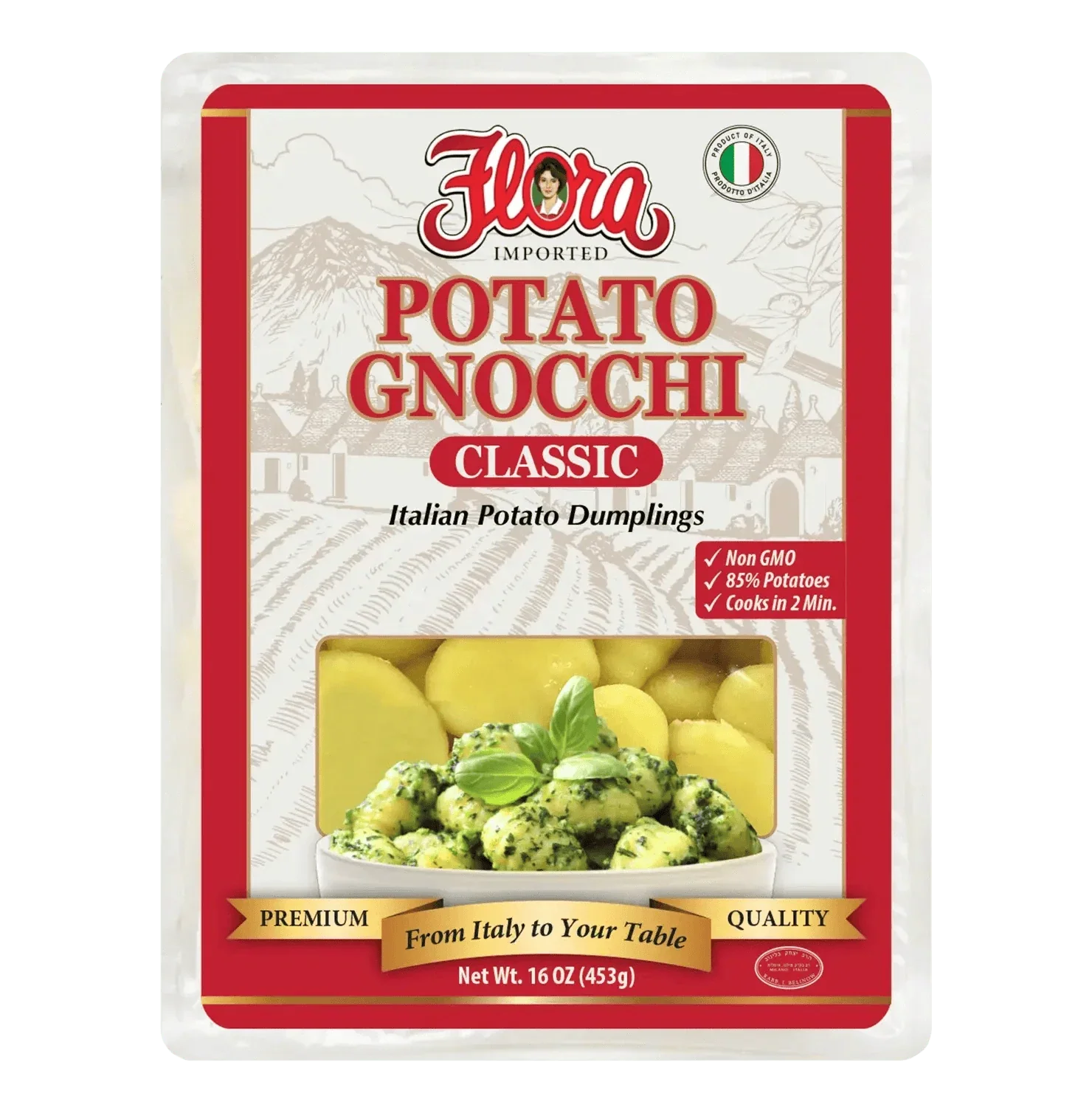Potato Gnocchi - Classic - 16 oz