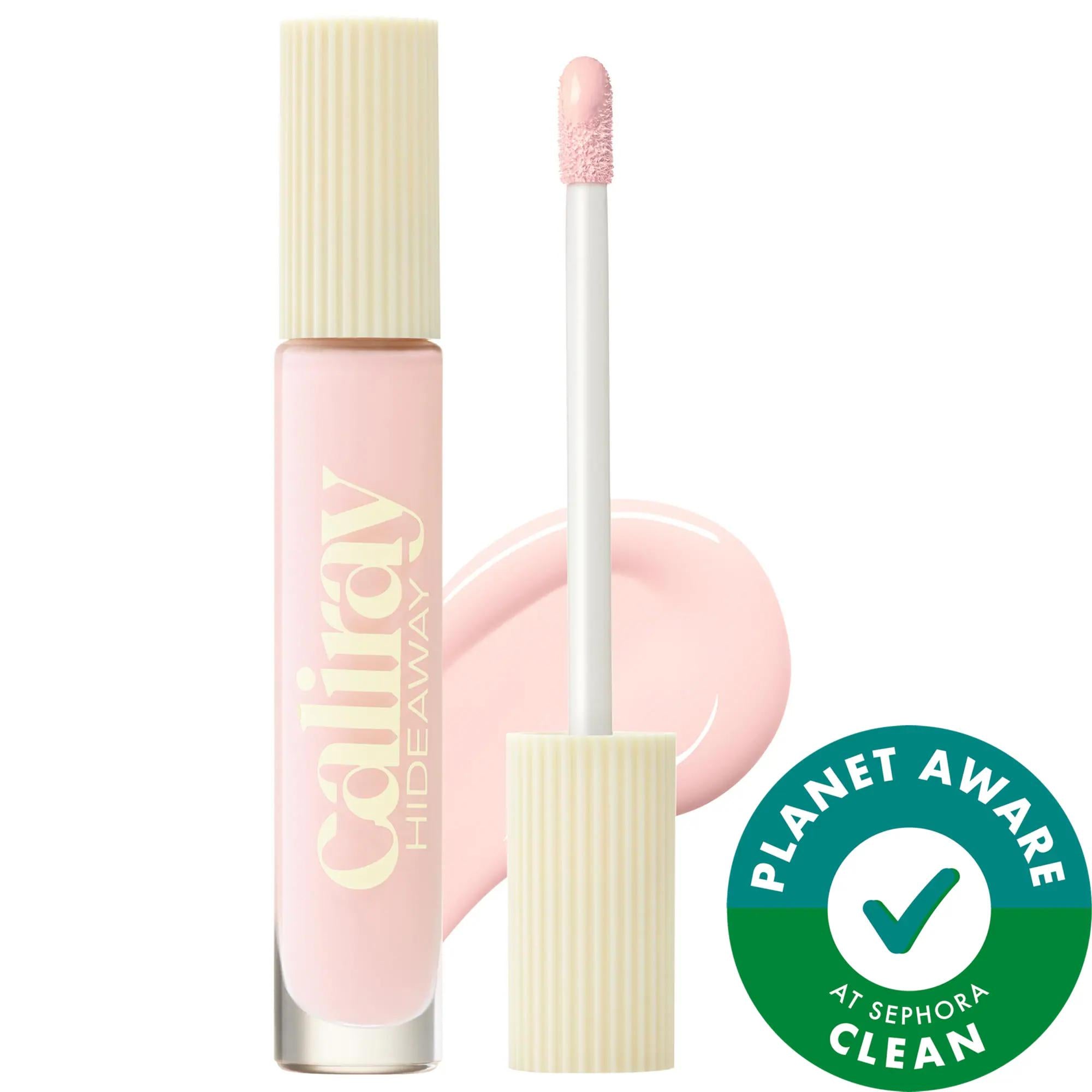 Hideaway Brightening Under Eye Color Corrector Concealer - Hydrating, Lightweight, Dark Circle Coverage, Clean Beauty, Cruelty-Free