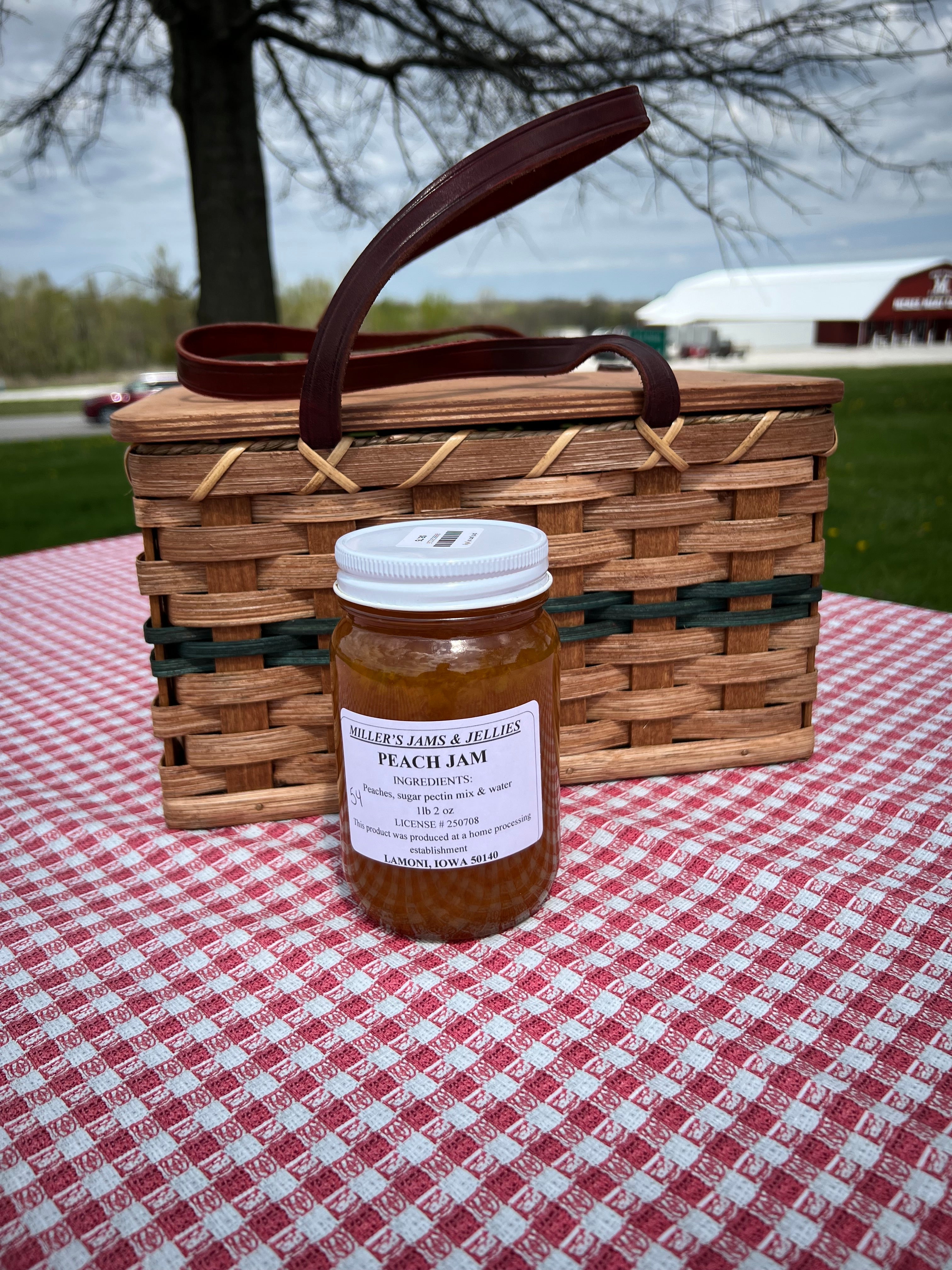 Miller’s Peach Jam | Authentic Local Amish-Made Spread