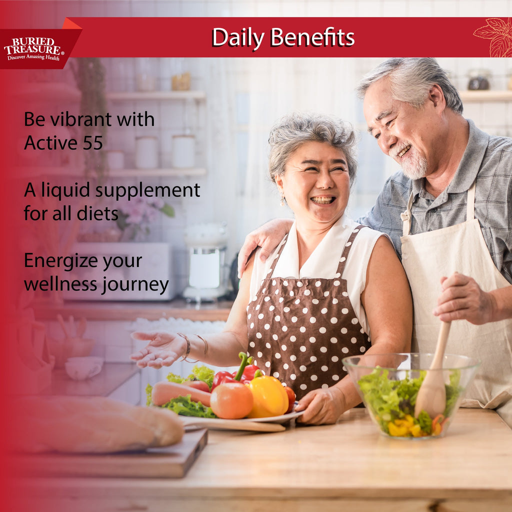 Active 55 Plus – Multivitamin and Mineral Supplement, 33 oz amz