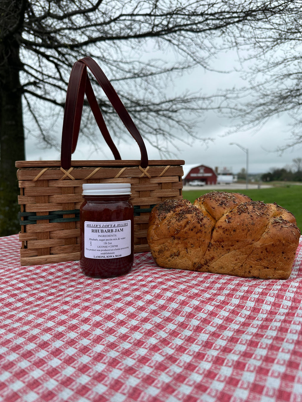 Miller’s Rhubarb Jam | Authentic Local Amish-Made Spread
