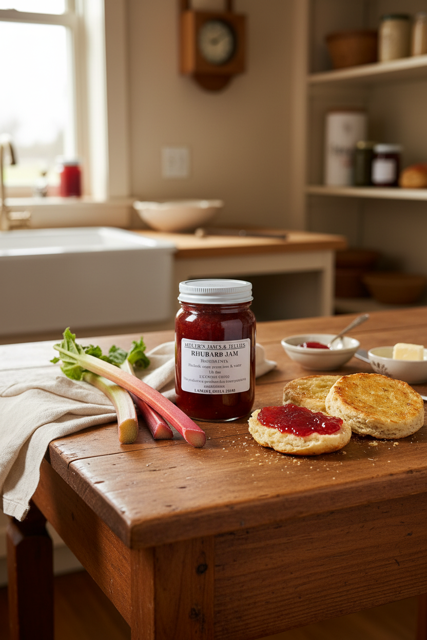 Miller’s Rhubarb Jam | Authentic Local Amish-Made Spread