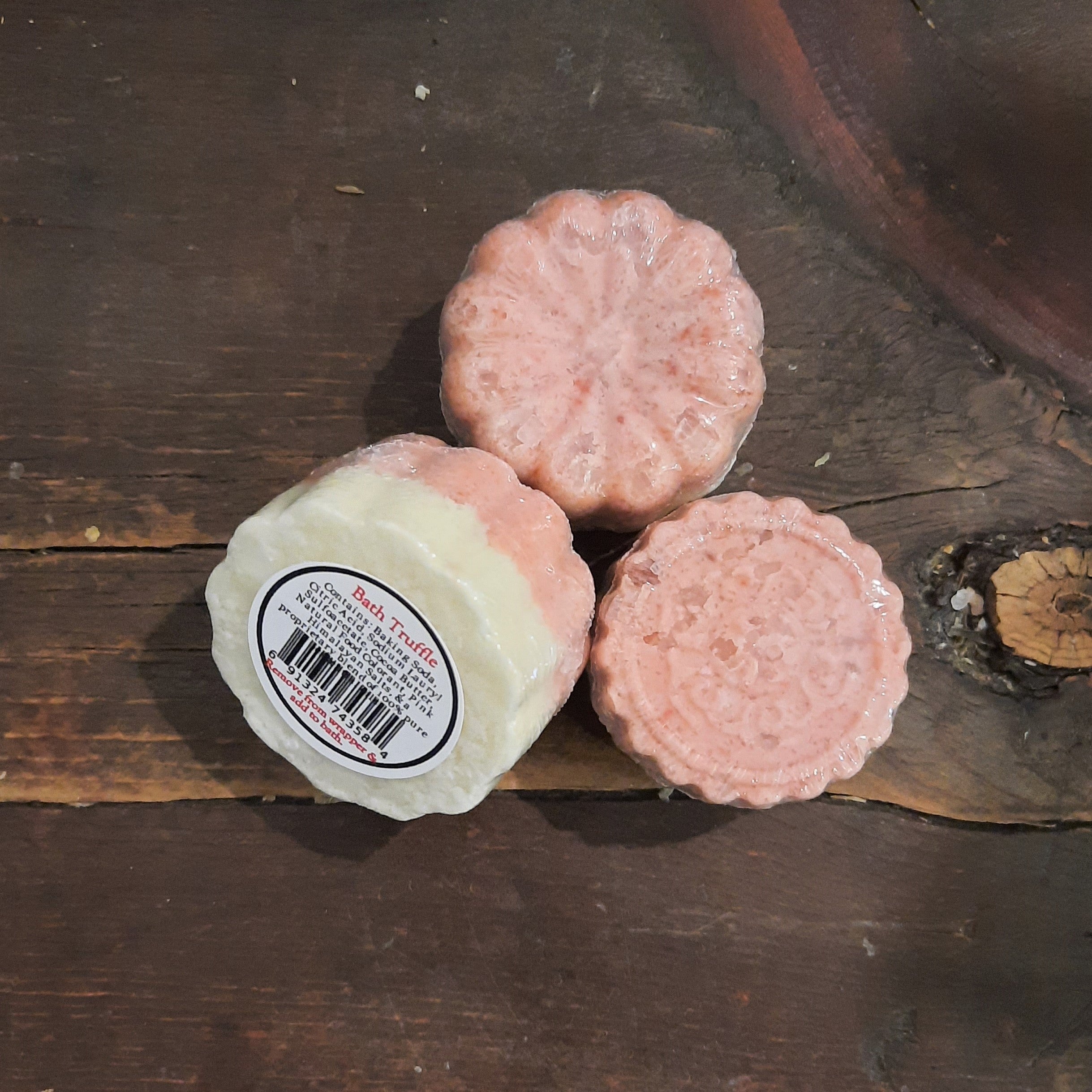 Bubble Bath Truffle - Mini Bubble Bath Bomb with Cocoa & Mango Butter - 1 Truffle