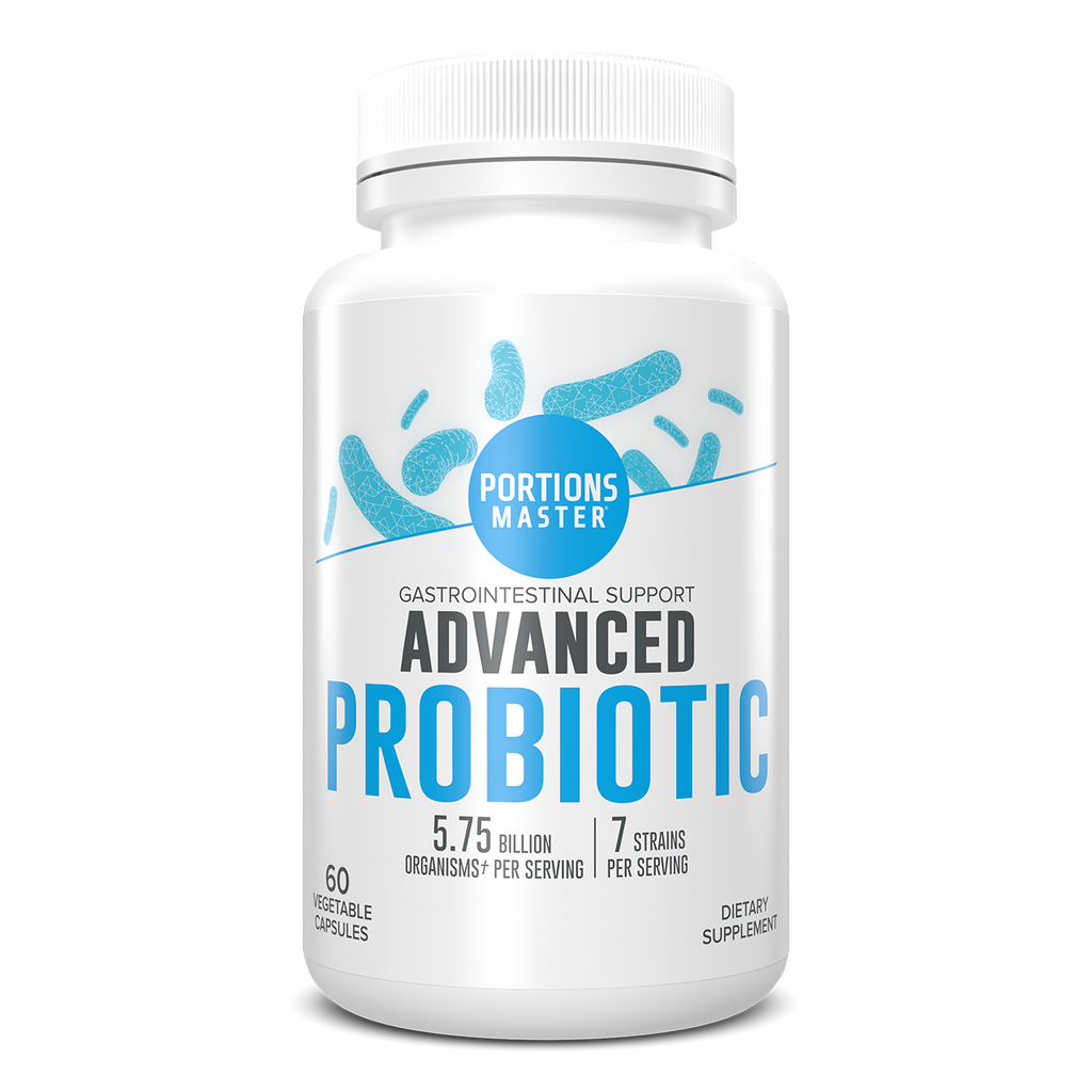 Portions Master Advanced Probiotic 5.75 Billion Gastrointestinal Support (60 Count)