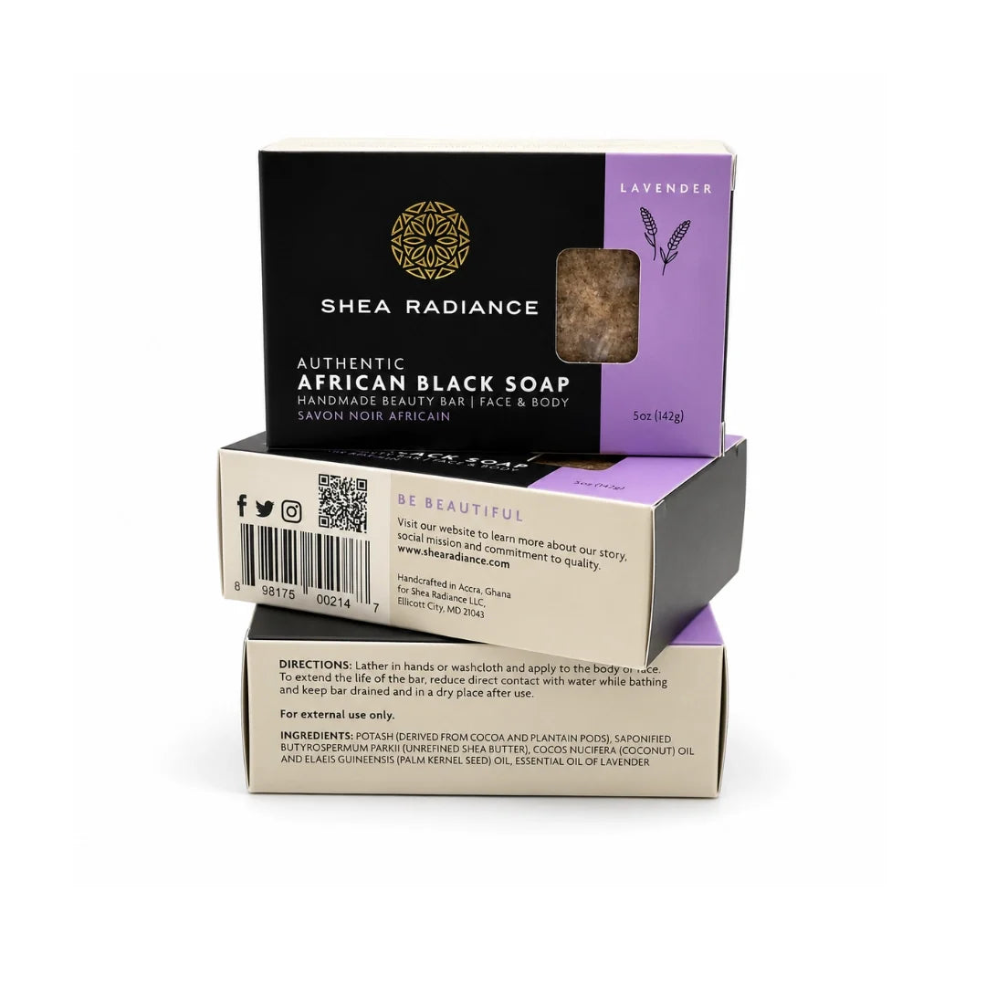 African Black Soap Bar
