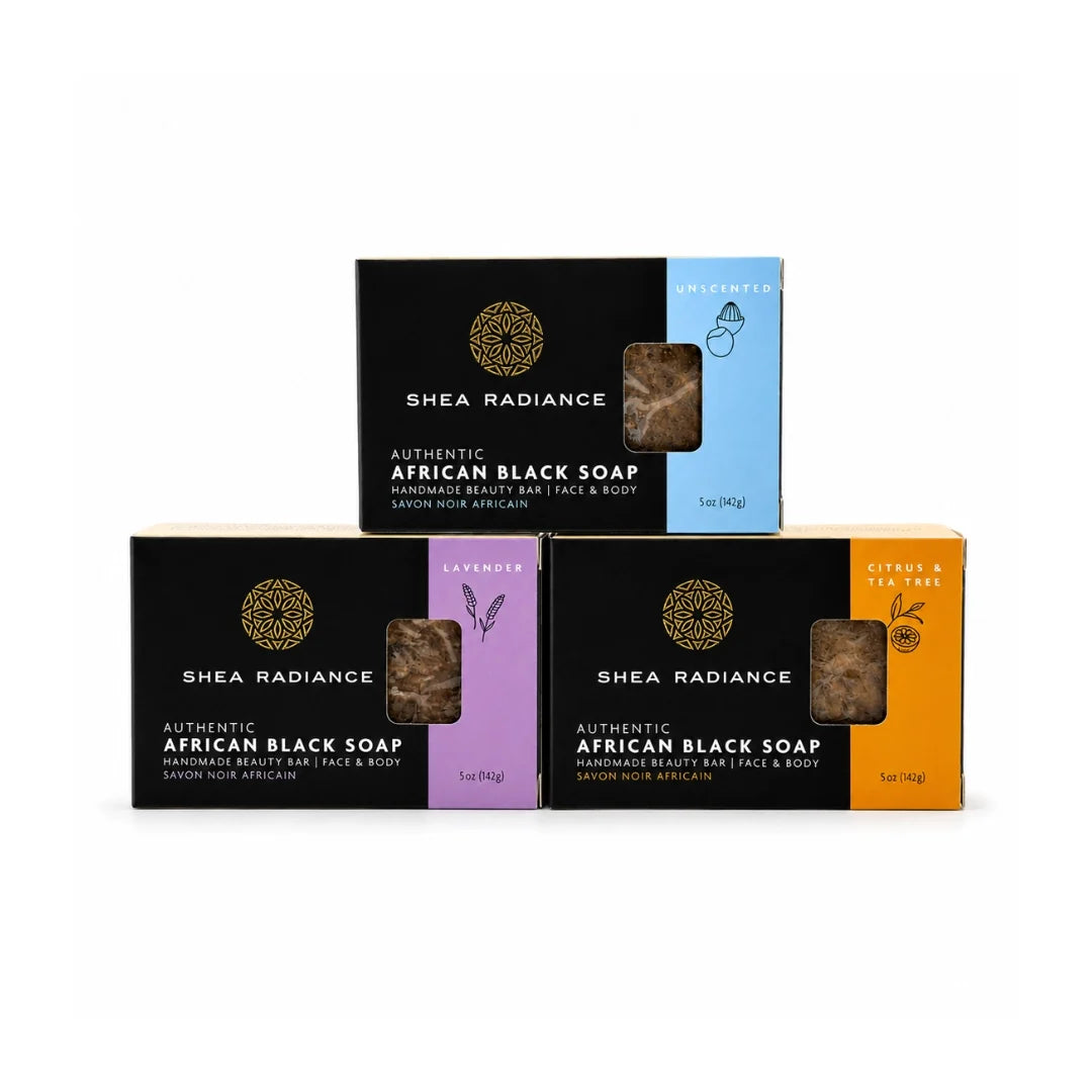 African Black Soap Bar