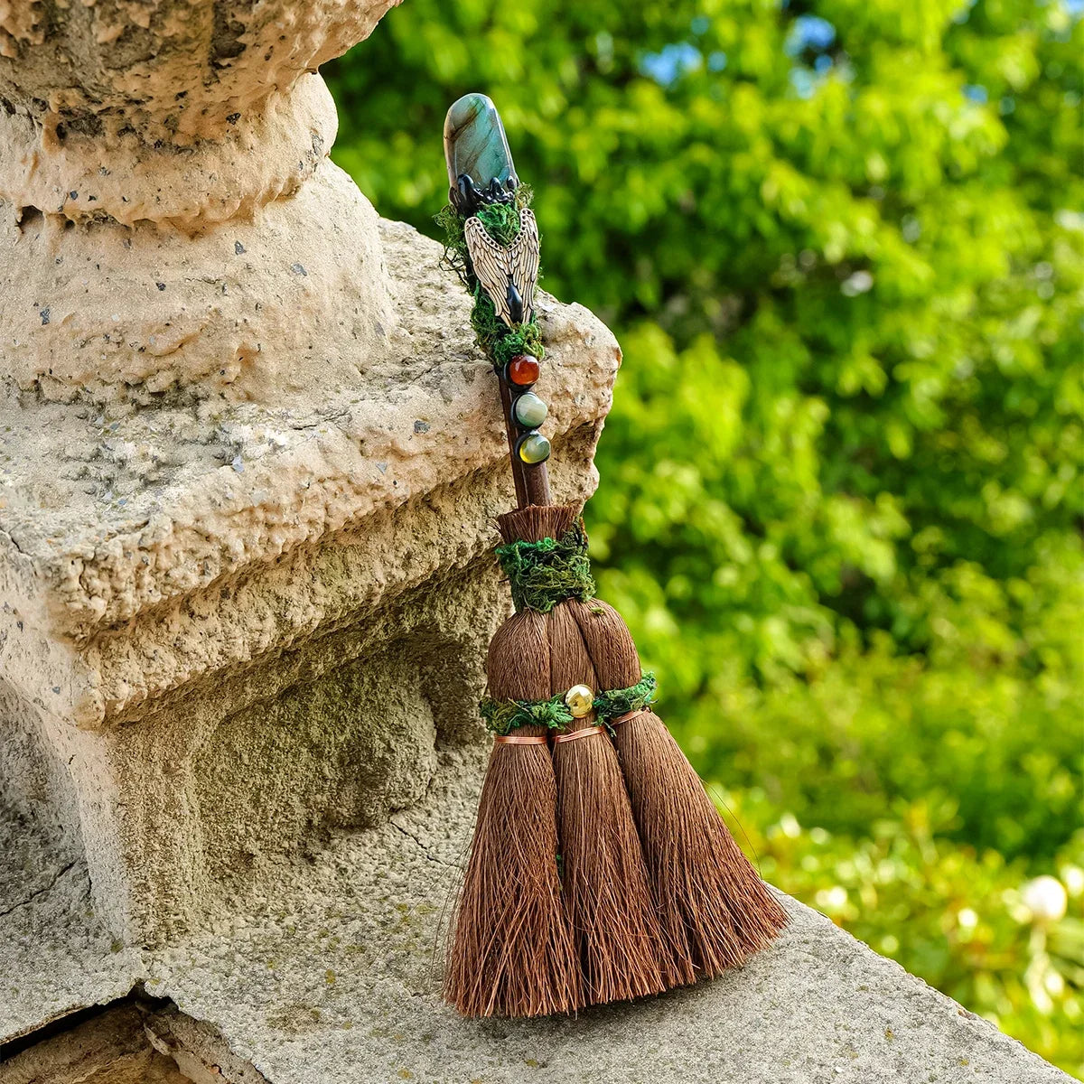 Crystal Charm Broom