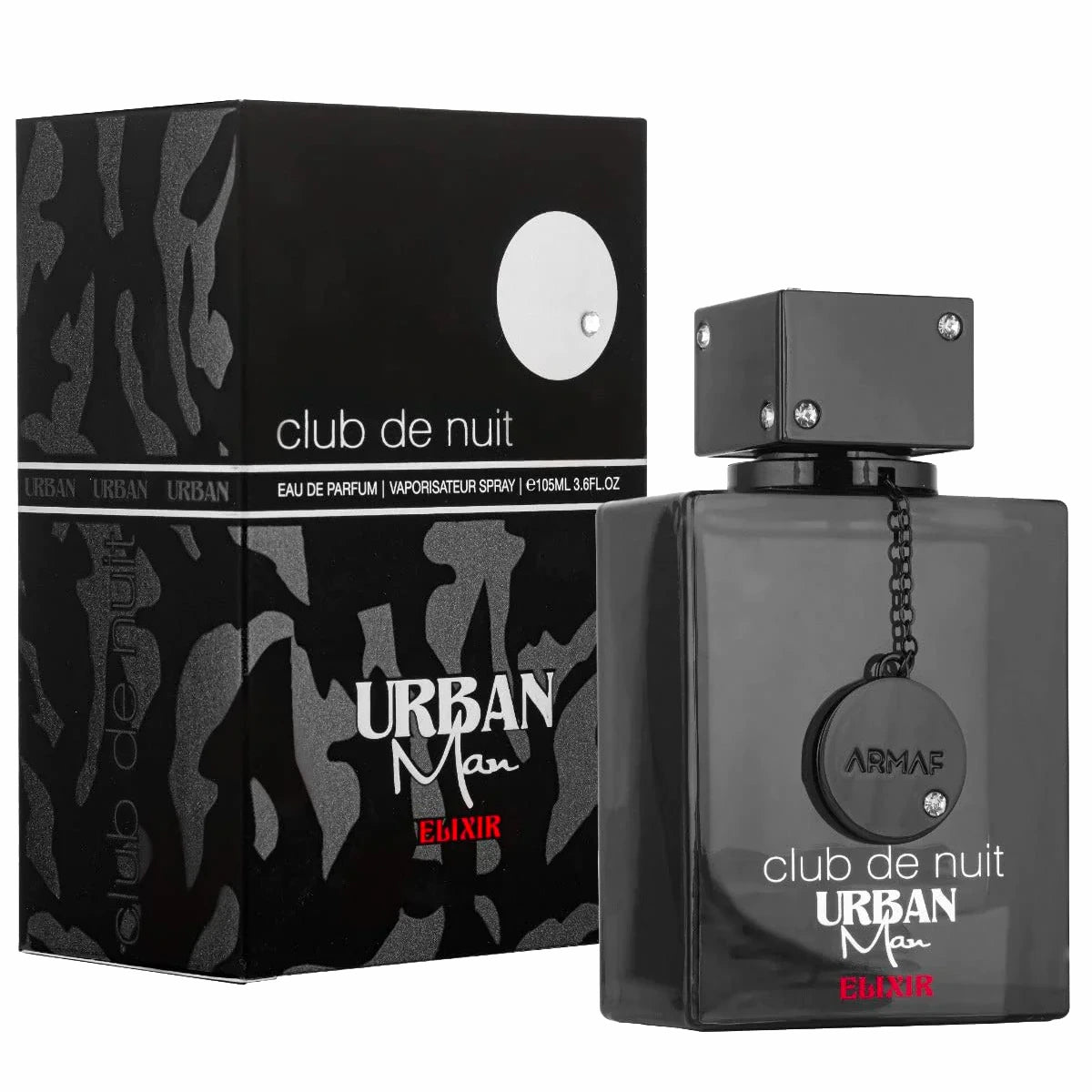 Armaf Club de Nuit Urban Man Elixir Eau de Parfum Spray for Men 3.6 oz