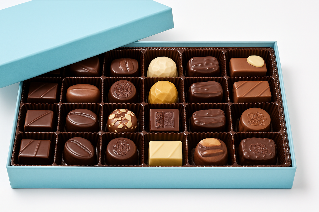 Andy Anand Sugar Free Belgian Chocolate Truffles – 15 Pc Luxury Assorted Flavors Gluten Free, 60% Cocoa Butter
