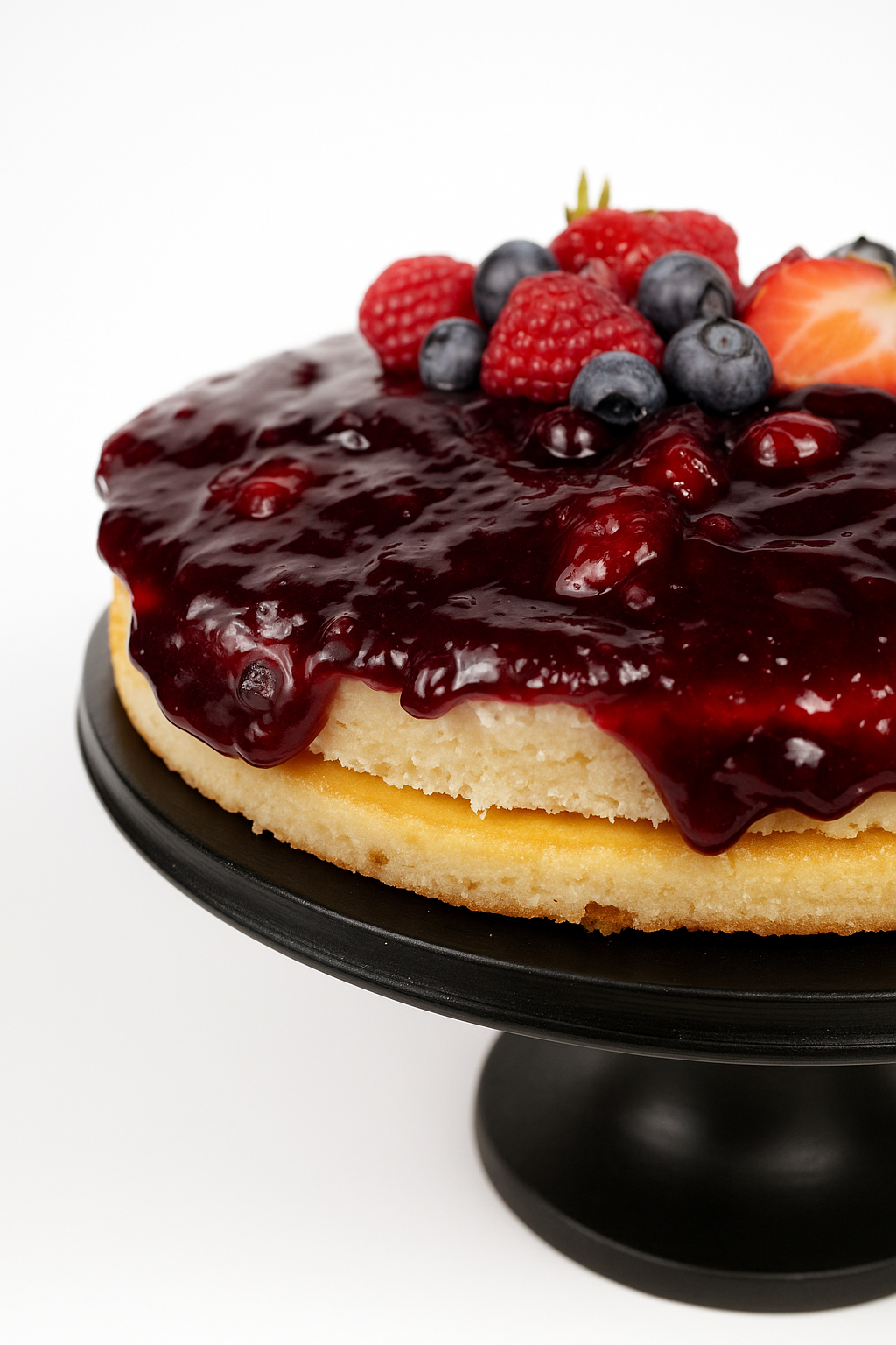 Andy Anand Gluten Free Sugar Free Wildberry Cake 2.5 lbs – Keto & Diabetic Friendly, Guilt-Free Celebration Dessert