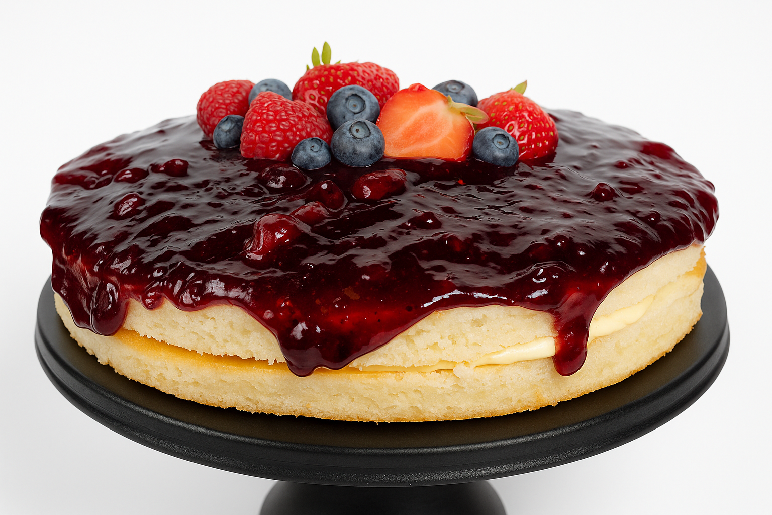 Andy Anand Gluten Free Sugar Free Wildberry Cake 2.5 lbs – Keto & Diabetic Friendly, Guilt-Free Celebration Dessert