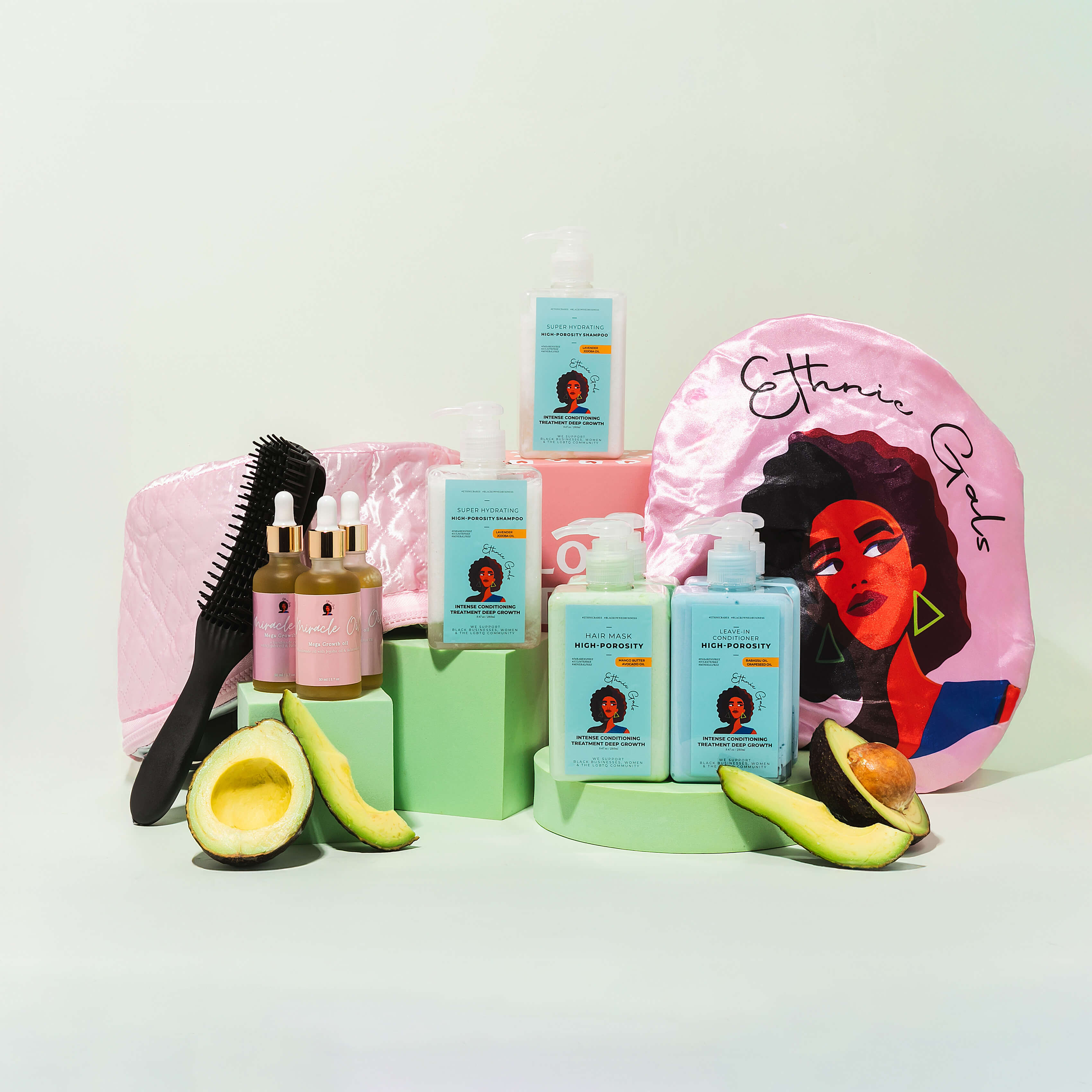 High Porosity Growth & Moisture Beauty Box Bundle
