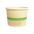 World Centric NoTree Paper Bowl 12oz Tall, Compostable (QTY 500), SKU BO-NT-12T