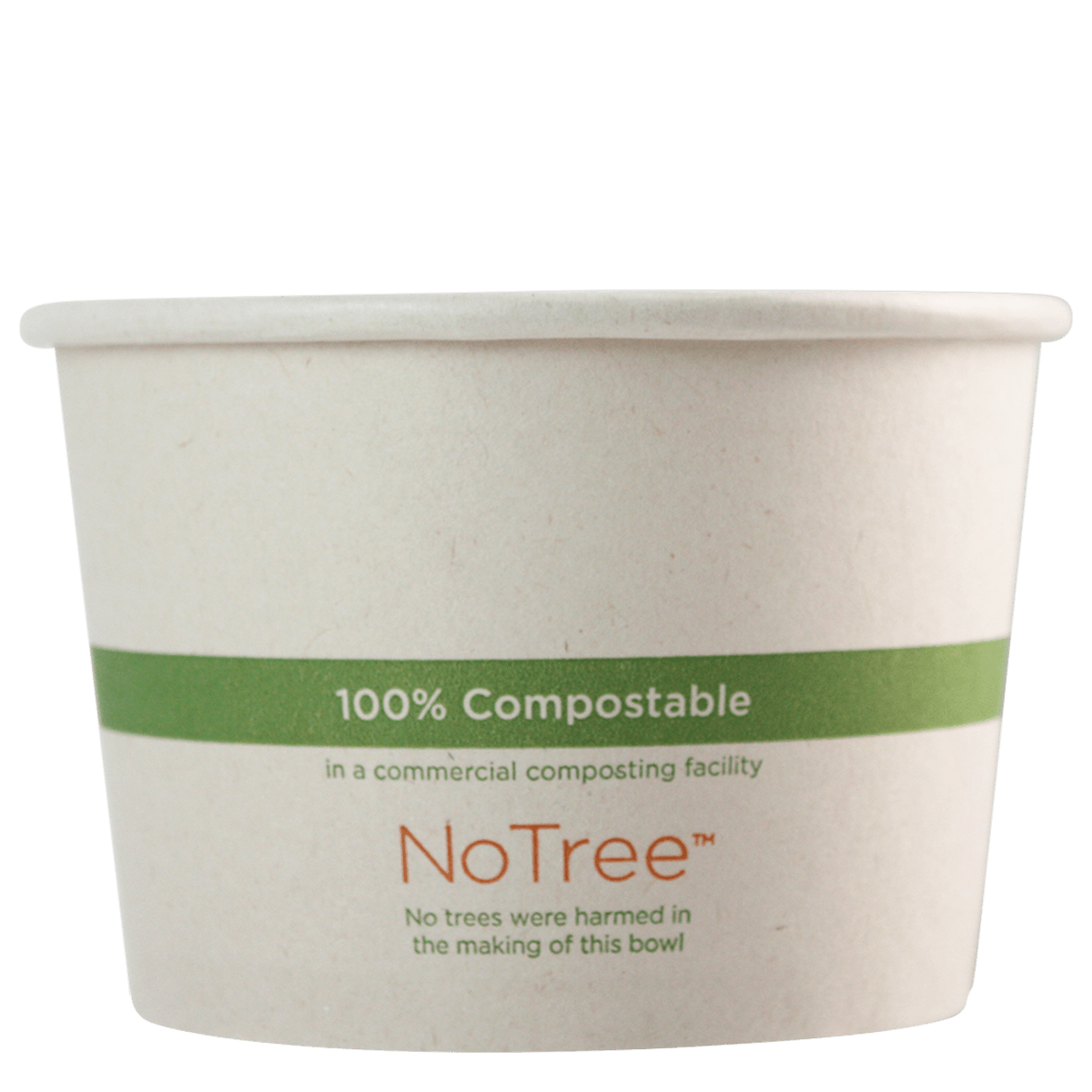 World Centric NoTree 16 oz Bamboo Paper Bowl – Compostable (QTY 500), SKU BO-SU-16