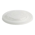 World Centric PLA Lid for 12–32oz Paper Bowls Compostable White (QTY 1000), SKU BOL-CS-12
