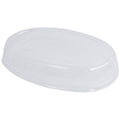 World Centric PLA Vented Lid for 32 oz Large Burrito Bowls, Clear (QTY 300), SKU BOL-CS-UBB