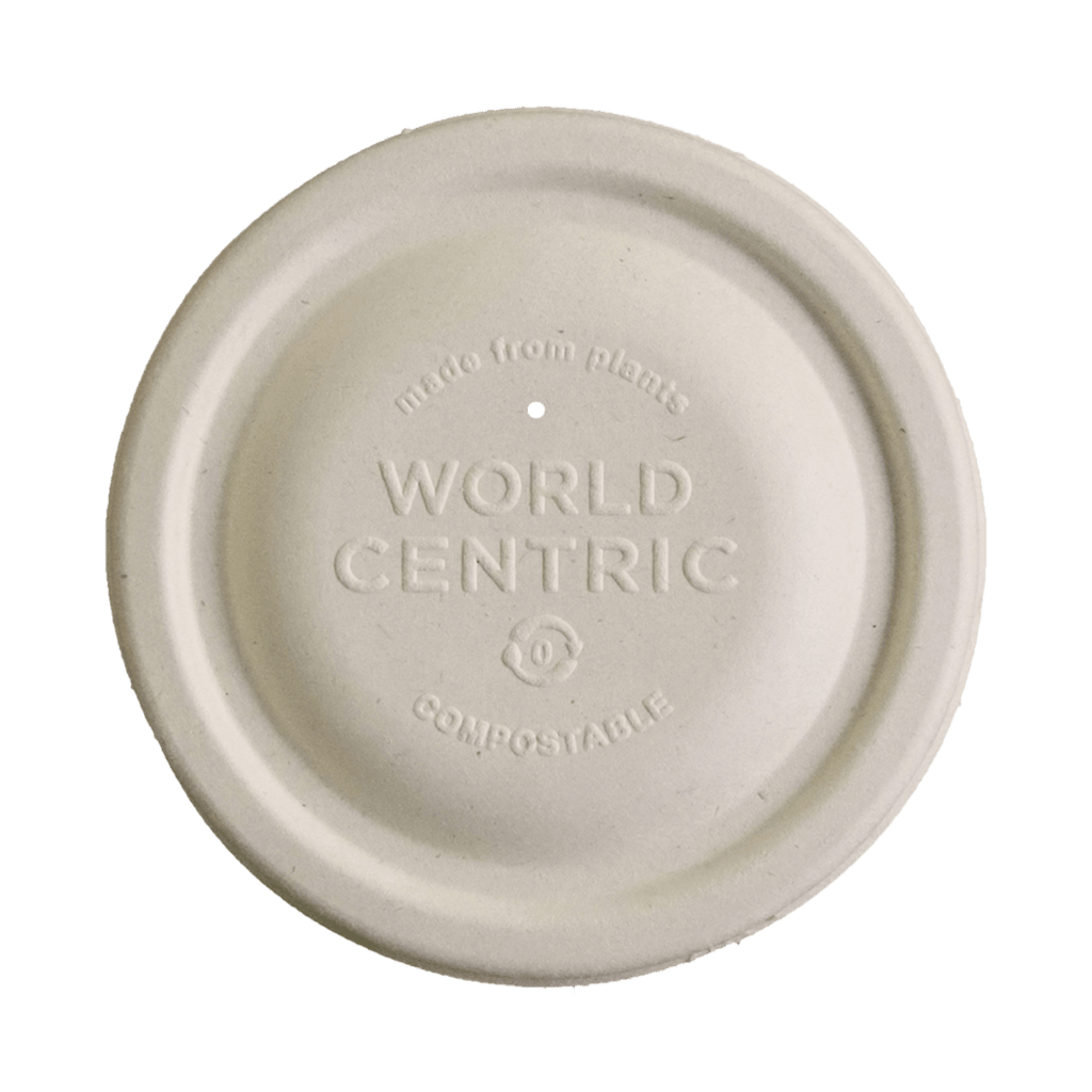 World Centric LID Fiber - 8 oz Paper Bowls (QTY:1000)