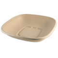 World Centric 32 oz Fiber Square Bowl, Bamboo & Plant Fiber (QTY 400), SKU BQ-SC-32-LFS